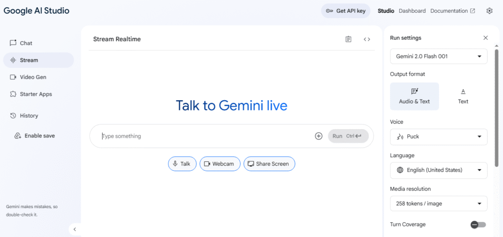 Google AI Studio